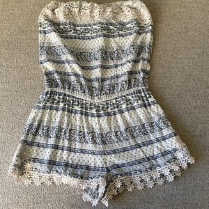 Abercrombie & Fitch Floral Romper